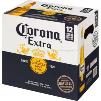 Corona Extra Beer Premium Imported Mexican Fruit & Vegetable Beer | 330ml/355ml/710ml Bottles 4.7% ABV Light Color