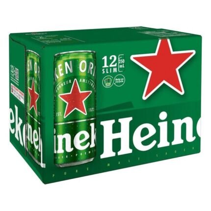 Heineken Original 24x330ml Bottles I Heineken 24x500ml Cans Pack I Heineken 24x330ml Premium Lager