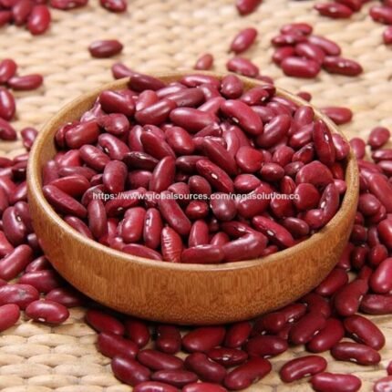 Naturally Grown Red Beans Rich in Antioxidants and Iron for Healthy Diet and Baking