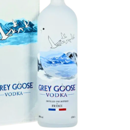 French Grey Goose Vodka 40% Vol 750ml & 1L